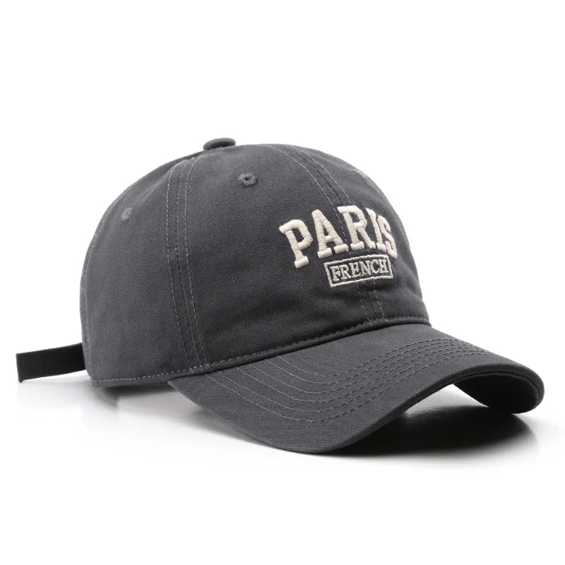 PARIS letter baseball cap