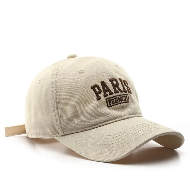 PARIS letter baseball cap