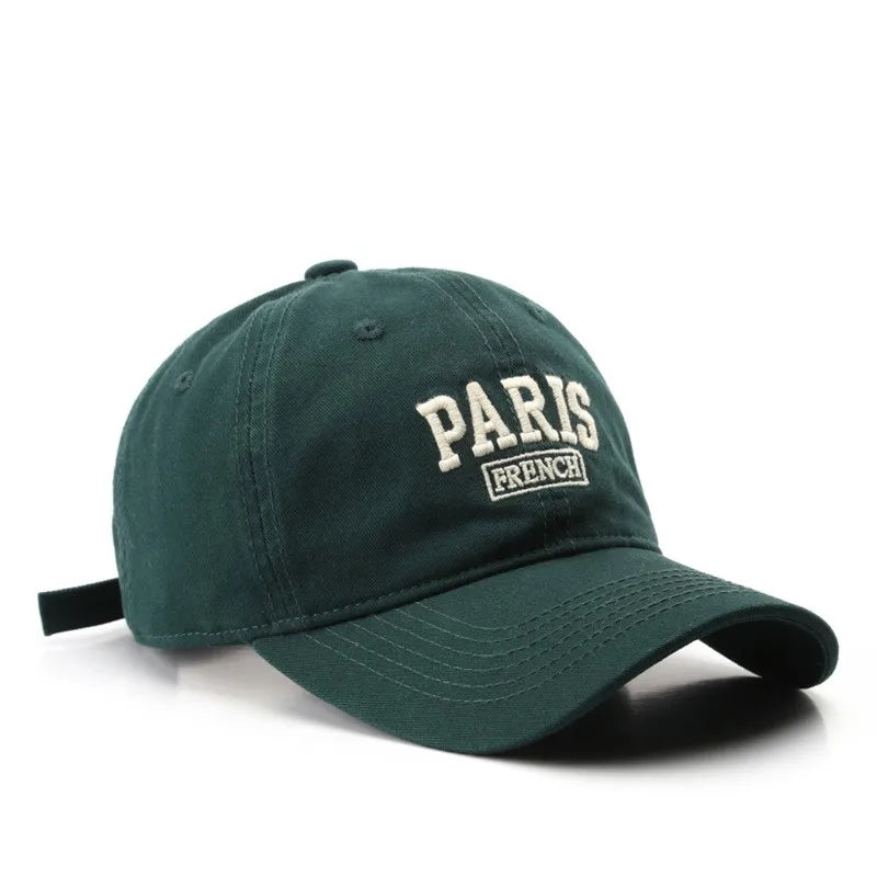 PARIS letter baseball cap