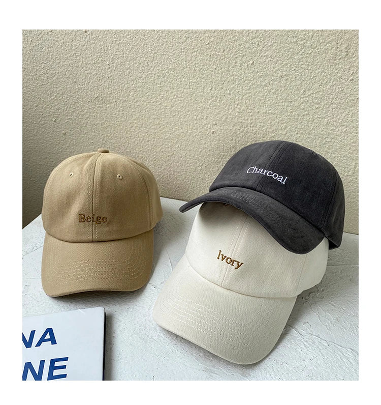 Women's Sports Baseball Hat  Men's Thin Korean Version Tide Sun Hat Retro Breathable Baseball Cap Unisex Outdoor Snapback Hat