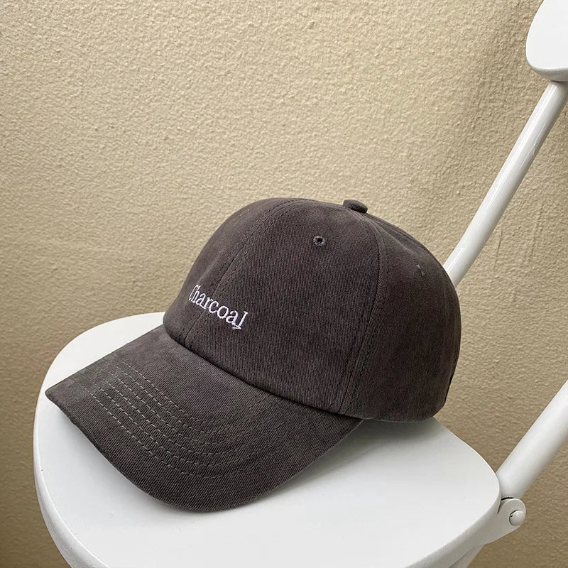 Women's Sports Baseball Hat  Men's Thin Korean Version Tide Sun Hat Retro Breathable Baseball Cap Unisex Outdoor Snapback Hat