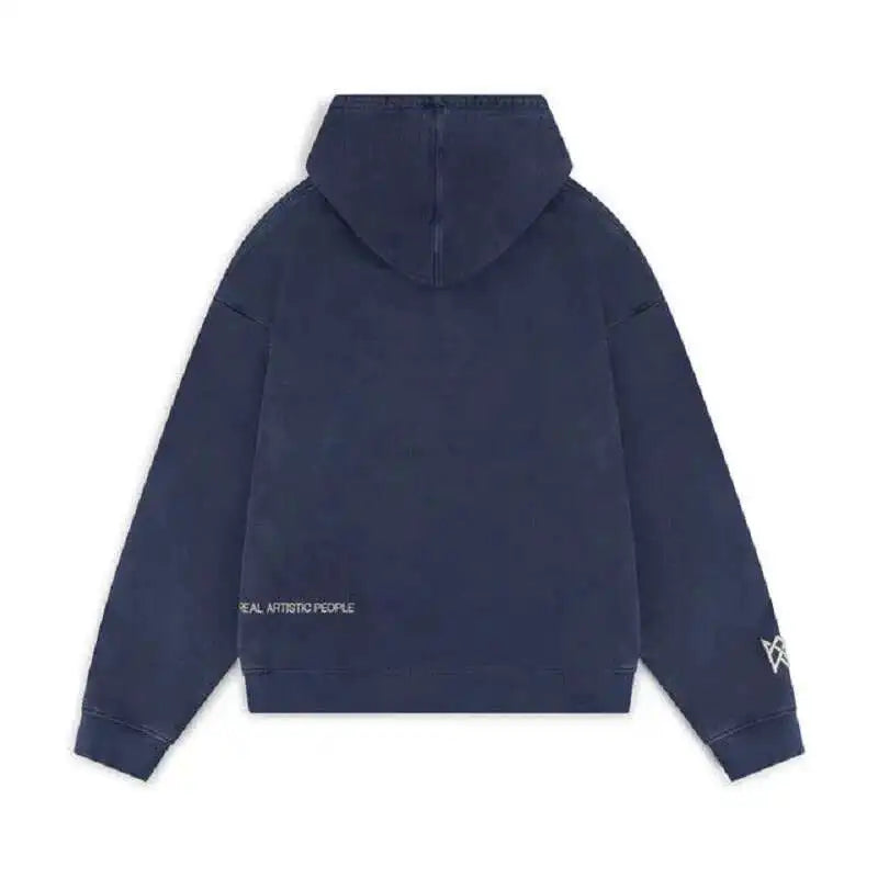 2024 Gothic Vintage Y2k Men's Hooded Diamond Print Design Hooded Sweatshirt American Style Couple Pullovers Casual Loose Tops